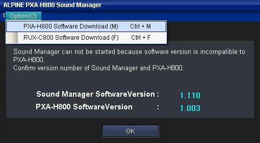 alpine imprint sound manager software